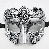 cheap Mask-Greek Goddess Roman Carnival Mask Mask Venetian Mask Adults&#039; Women&#039;s Metal Finish Sexy Costume Party Masquerade Halloween Carnival Mardi Gras Easy Carnival Costume