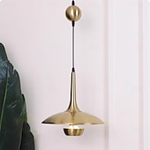 abordables Suspension-Lampe suspendue à LED blanc chaud 30/40/50 cm lustre à branches à poulie industrielle avec lampe à fil rétractable de style campagnard rétro réglable pour éclairage intérieur et éclairage de plafond