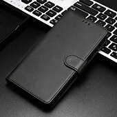 Недорогие Чехлы для iPhone-телефон Кейс для Назначение iPhone 16 Про Макс Плюс Айфон 15 Про Макс Плюс iPhone 14 13 12 11 Pro Max Plus Mini SE Кейс на заднюю панель со стендом Магнитный с ремешком на запястье Ретро ТПУ Кожа PU