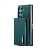 tanie Etui do telefonów Samsung-telefon Kılıf Na Samsung Galaxy Złóż 7 Złóż 6 Z Fold 5 Z Fold 4 Z Fold 3 Osłona tylna Z podpórką Magnetyczne Gniazdo karty Retro TPU PC Skóra PU