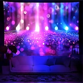 cheap Blacklight Tapestries-Blacklight Tapestry UV Reactive Glow in the Dark Glow Party Neon Party Ideas Hanging Tapestry Wall Art Mural for Living Room Bedroom