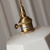 economico Luci Isola cucina-lampada a sospensione a led bianco caldo 10/50cm 1/3-luce lampada a sospensione in ceramica stile industriale paralume e27 vite apparecchi di illuminazione a soffitto camera da letto sala da pranzo