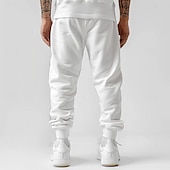 cheap Sweatpants-Men&#039;s Sweatpants Joggers 3D Print Skull Full Length Party Daily Casual White Micro-elastic
