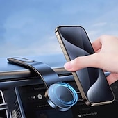 cheap Car Holder-Magnetic Car Phone Mount Easy Stick On Rotatable Dashboard &amp; Center Console Holder