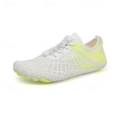abordables Baskets-chaussures pieds nus légères pour hommes – baskets en mesh respirant avec laçage et semelle flexible pour la marche, la course et le confort au quotidien