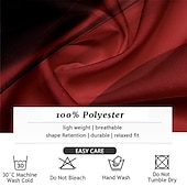 olcso Férfi ingek-Férfi Ing Gombos póló Ombre Party estélyi viselet Üzleti Fehér Rubin Medence Narancssárga Hosszú ujj Állógallér Ősz Tél Ruházat Begombol