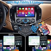 abordables adaptateurs de voiture-Adaptateur CarPlay Android Auto sans fil pour convertir le CarPlay Android Auto filaire intégré à la voiture en prise sans fil &amp; jouer