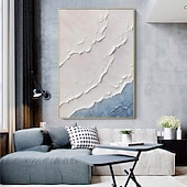 halpa Maisemataulut-texture aalto merimaalaus käsintehty wabi sabi seinätaide beige pianitointi käsintehty abstrakti maalaus kankaalle pari beige tekstuuri seinätaide neutraali abstrakti seinätaide boho wal sisustus