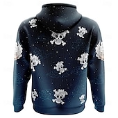 economico Grafica di personaggi di cartoni animati e film-One Piece Monkey D.Rufy Ingranaggio di Rufy 5 Felpa con cappuccio Pullover Manga 3D Tasca frontale Grafica Per Da coppia Per uomo Per donna Per adulto Halloween Carnevale Mascherata Stampa 3D Feste