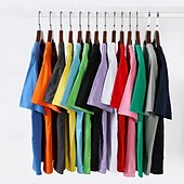 cheap Tees &amp; Shirts-Unisex Boys Girls&#039; 3D Solid Color Tee Short Sleeve Summer Spring Fashion Basic Kids 4-12 Years Crew Neck Outdoor Casual Daily Regular Fit