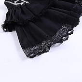 abordables Bas-Gothique Steampunk Jupe Bal Masqué Fille gothique Femmes Mascarade Soirée Adulte Jupe