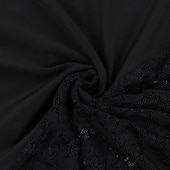 preiswerte Gotisch-Punk &amp; Gothic Cocktailkleid Vintage-Kleid Kleid Maskerade Gothic Mädchen Morticia Addams Kostüm Damen Maskerade Halloween Abschlussball Festival Erwachsene Kleid