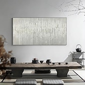 preiswerte Blumen-/Botanische Gemälde-großes 3D-Ölgemälde auf Leinwand, handgemachtes abstraktes Gemälde, handgemachte Wandkunst, botanisches Messergemälde, leichtes Luxus-Ölgemälde für Wohnzimmer, Schlafzimmer, Wanddekoration