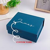 preiswerte Kundenspezifische Drucke und Geschenke-Geburtstag / Party &amp; Abend Anderes Material / Umweltfreundliches Material Geschenk Schachteln Hochzeit / Geburtstag - 1 pcs