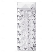 cheap Humidifiers &amp; Dehumidifiers-Crystal Clear Air Humidifier USB Night Light Air Humidifier Small Air Purifier Table Lamp Bedroom Desktop Humidifier Air Fresheners 1000ML
