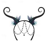 tanie Akcesoria-Elf Kostium Opaska na głowę Dla dorosłych Damskie Straszny Kostium Halloween Karnawał Łatwy kostium karnawałowy