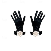 cheap Accessories and More-Elegant 1950s Gloves Bridal Women&#039;s Halloween Carnival Wedding Party Evening Wear Prom Adults&#039; Gloves
