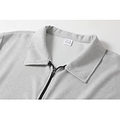 cheap Men&#039;s Jackets &amp; Coats-Men&#039;s Shirt Jacket Transition Jacket Daily Breathable Pocket All Seasons Plain Classic Lapel Regular Waffle Fabric Black White Royal Blue Khaki Light Grey Jacket