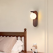 cheap Indoor Wall Lights-LED Indoor Wall Lights Warm White 13cm Vintage Glass Wall Sconce G9 Mid Century Modern Wall Mounted Light Rustic Farmhouse Wall Lamp Antique Hallway Flush Mount Ceiling Light for Bedroom Kids Bedside Living Room 110-240V