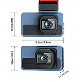 abordables DVR pour voiture-Caméra de tableau de bord IPS 3 pouces avec surveillance HD 1080p, grand angle CMOS, avec vision nocturne WiFi, capteur G, sans enregistreur de voiture
