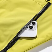 halpa Softshell-, fleece- ja vaellustakit-Miesten Softshell-takki Vaellustakki ulko- Tuulenkestävä Tuulitakki takki Matkailu Musta Valkoinen Armeijan vihreä Purppura Vihreä
