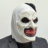 preiswerte Masken-Halloween Kunst der Clown Maske Haloween Figuren Erwachsene Herren Damen Unisex Grusel Gruseliges Kostüm Halloween Karneval Einfaches Karnevalskostüm