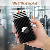 cheap Card Holders &amp; Cases-Wallet for Men Credit Card Holder RFID Blocking Pop up Card Case Slim 9-14 Card Capacity ID Window