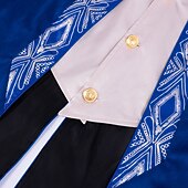 お買い得  アウター-ヴィンテージ パンク＆ゴシック 18世紀 コート コスプレ衣装 タキシード バンパイヤ 紳士 刺繍 仮装 男性用 王立 スチームパンク ハロウィーン カーニバル マスカレード 性能 ルネッサンスフェア LARP 成人 タキシード オールシーズン