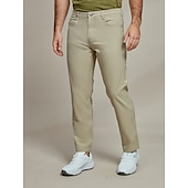 billiga Herrgolfkläder-Herr Golfbyxor Khaki grön Underdelar Golfkläder Kläder Outfits Bär kläder