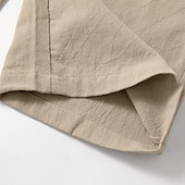 baratos Retrô-Homens Calção Shorts de verão Calças Capri Com Cordão Cintura elástica Tecido Conforto Respirável Comprimento da panturrilha Ao ar livre Diário Para Noite à moda Casual Cinzento Verde Preto