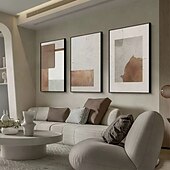 preiswerte Stillleben-Gemälde-große Größe handgemaltes Ölgemälde handgemachtes beige braunes Gemälde braunes Wabi Sabi Kunstwerk strukturiertes Ölgemälde beige Ölgemälde braun abstraktes Ölgemälde Leinwandkunst moderne Dekorkunst