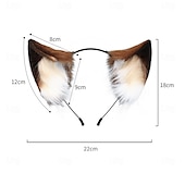 economico Accessori per acconciature-cerchietto orecchie di gatto cerchietto per capelli cerchietto donna cerchietto trucco per carnevale cosplay accessori per capelli