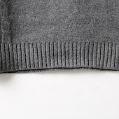 economico maglione pullover da uomo-Per uomo Pullover Maglione Maglione lavorato a maglia A coste Maglia Standard Lavorato a maglia Liscio Girocollo Di tendenza Essenziale Da tutti i giorni Appuntamento Abbigliamento Autunno inverno