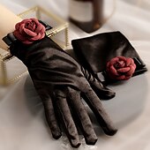 cheap Accessories and More-Elegant 1950s Gloves Bridal Women&#039;s Halloween Carnival Wedding Party Evening Wear Prom Adults&#039; Gloves