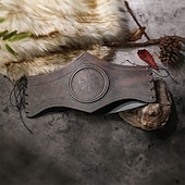 abordables Accesorios y más-Punk y gótico Medieval Renacimiento Cinturón Vikingo Hombre Mujer Unisexo Vikingo Víspera de Todos los Santos Carnaval Mascarada Feria del Renacimiento LARP Feria Ren Adulto Cinturón Todas las