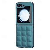 economico Cover Samsung-telefono Custodia Per Samsung Galaxy Capovolgi Z 6 Z Flip 5 Z Flip 4 Z Flip 3 Per retro Resistente agli urti Retrò TPU pelle sintetica
