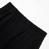 voordelige Joggingbroeken-Voor heren Fleece broek Joggingbroeken Jogger Broek Joggingbroek met rechte pijpen Zak Elastische taille Effen Kleur Effen Ademend Volledige lengte Buitensporten Dagelijks Formeel Casual / sportief
