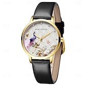 economico Orologi al quarzo-MINI FOCUS Da donna Orologio al quarzo Creativo Impermeabile Impermeabile Decorativo Pelle Guarda