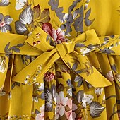 cheap Casual Dresses-Easter Girls&#039; 3D Flower Dress Sleeveless Summer Vacation Daily Holiday Princess Beautiful Sweet Kids 4-12 Years Casual Dress A Line Dress Midi Regular Fit