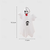 cheap Hallowen Prop Lighting-Halloween Decorations Lighted Ghost LED Electronic Candle Lights Glow Ghost Spooky Atmosphere Decor Props 4/8/16PCS