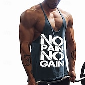 cheap Men&#039;s Running Tee &amp; Tank Tops-Men&#039;s Workout Tank Top Running Tank Top Gym Tank Top Sleeveless Vest / Gilet Casual Athleisure Breathable Quick Dry Soft Gym Workout Running Walking Sportswear Activewear Black White Yellow