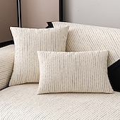 abordables Housse de canapé-housse de canapé en chenille toutes saisons - tissu doux et durable pour un confort toute l&#039;année - design élégant qui met en valeur n&#039;importe quel espace de vie - protège votre canapé des
