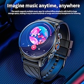 Χαμηλού Κόστους Smartwatch-LOKMAT APPLLP 8 PRO Εξυπνο ρολόι 1.85 inch Smart Phone Watch 4G LTE 3G 4G Bluetooth Βηματόμετρο Υπενθύμιση Κλήσης Παρακολούθηση Ύπνου Συμβατό με Μηδενικό Γυναικεία Άντρες GPS Κλήσεις Hands-Free