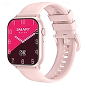 abordables Montres connectées-iMosi HD15 Montre intelligente 1.75 pouce Smartwatch Montre Connectée Bluetooth Podomètre Rappel d&#039;Appel Moniteur d&#039;Activité Compatible avec Android iOS Femme Hommes Mode Mains-Libres Imperméable