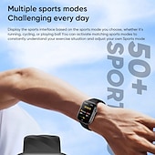 tanie Inteligentne bransoletki-696 MT500 Inteligentny zegarek 1.97 in Inteligentne Bransoletka Bluetooth EKG + PPG Monitorowanie temperatury Krokomierz Kompatybilny z Android iOS Męskie Odbieranie bez użycia rąk Powiadamianie o