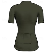 abordables Maillots pour femmes-Femmes Maillot de cyclisme Dessin animé Manche Courte Cyclisme T-shirt Top avec 3 poches arrière VTT Vélo tout terrain Cyclisme sur route Séchage Rapide Fermeture Éclair Frontale Évacuation de