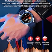 Χαμηλού Κόστους Smartwatch-iMosi KC83 Εξυπνο ρολόι 1.43 inch Έξυπνο ρολόι Bluetooth Βηματόμετρο Υπενθύμιση Κλήσης Παρακολούθηση Δραστηριότητας Συμβατό με Android iOS Γυναικεία Άντρες Κλήσεις Hands-Free Αδιάβροχη Έλεγχος Μέσων