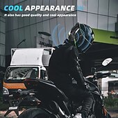 お買い得  バイク用ヘルメットのヘッドセット-オートバイヘルメット Bluetooth ヘッドセット ワイヤレス ライディング ミュージック ヘッドセット 防水 ノイズ低減
