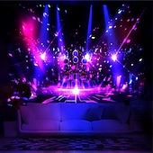 cheap Blacklight Tapestries-Blacklight Tapestry UV Reactive Glow in the Dark Glow Party Neon Party Ideas Hanging Tapestry Wall Art Mural for Living Room Bedroom