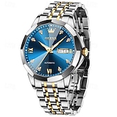 cheap Mechanical Watches-New Olevs Olevs Brand Fashion Trend Men&#039;S Business Watch Decorative Luminous Calendar Week Display Automatic Mechanical Watch Leisure Waterproof Sports Watch